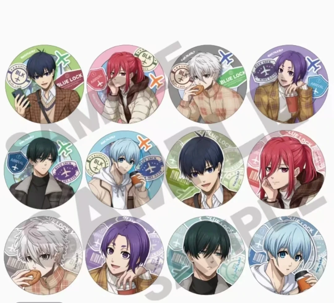 [日谷] 蓝锁蓝色监狱 旅行吧唧徽章（默认代拆）