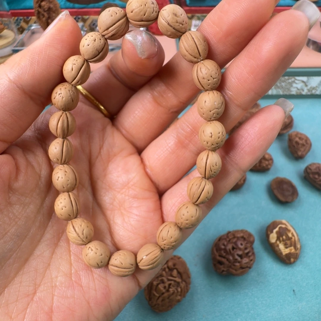 橄榄核手串/手链核潮核雕手工制作