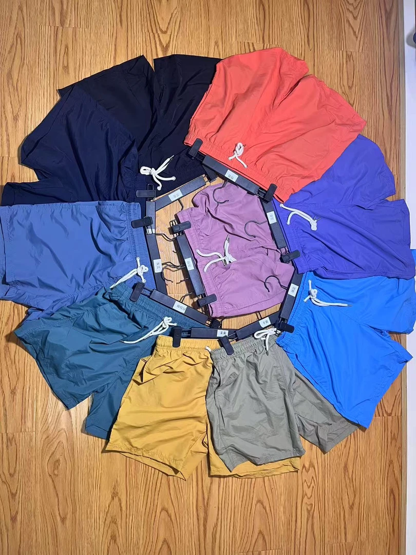 十色沙滩裤五分短裤男女同款K