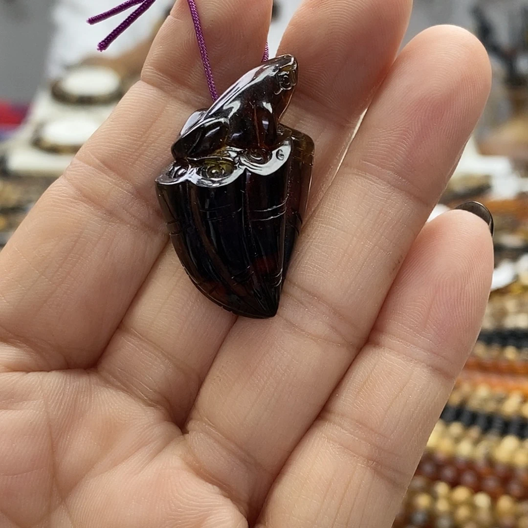 琥珀未镶嵌裸石琥珀蜜蜡22