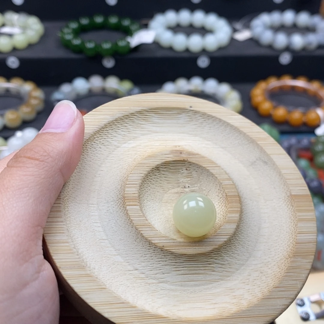 和田玉未镶嵌手链L卡14