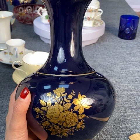 瓷片中古瓷器花瓶000010