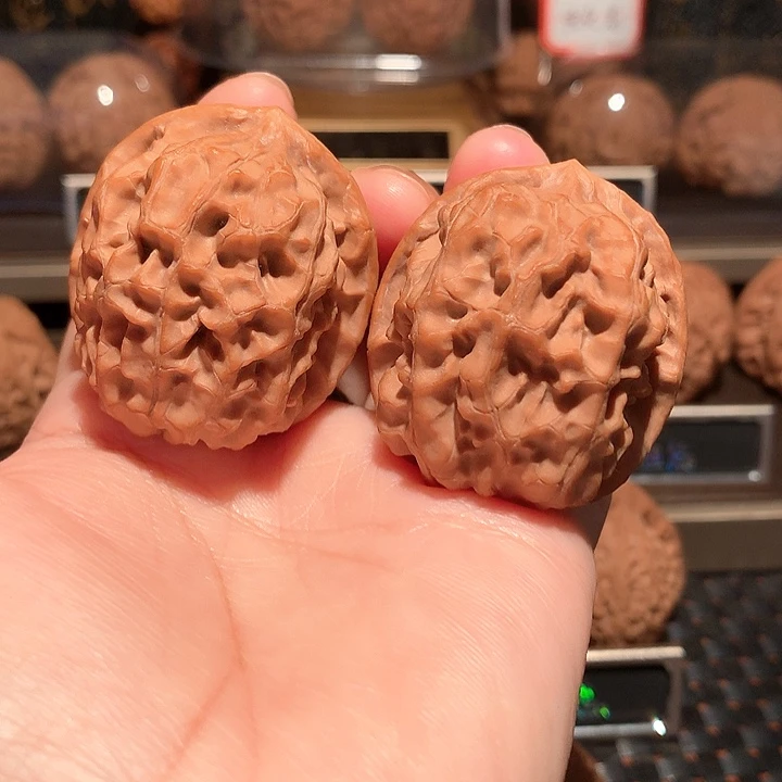 沉***香文玩核桃把件核欢