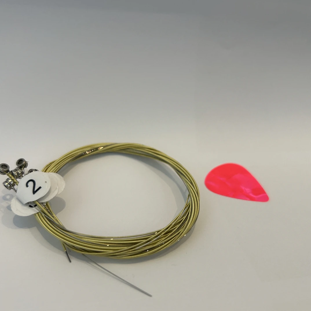 入门通用民谣吉他琴弦/备用琴弦/超高性价比黄铜琴弦