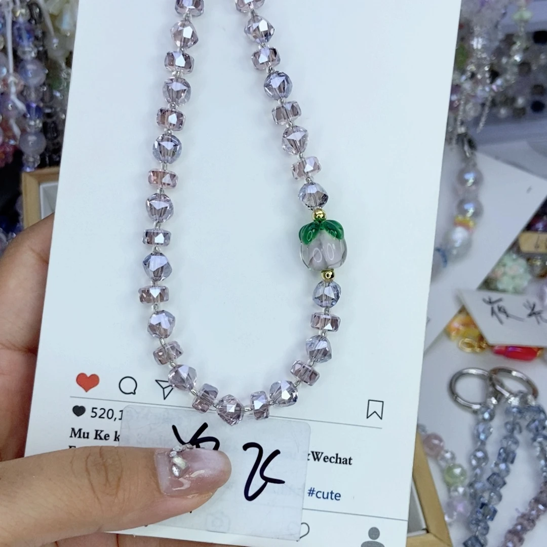 11号柿柿如意手机链挂件