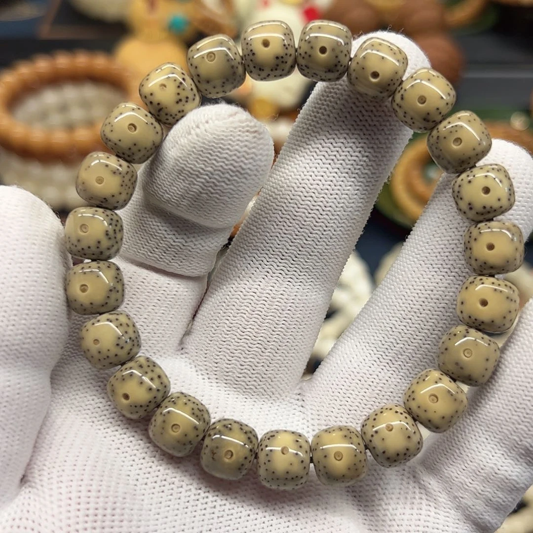 星月菩提手串双留白10✖️9