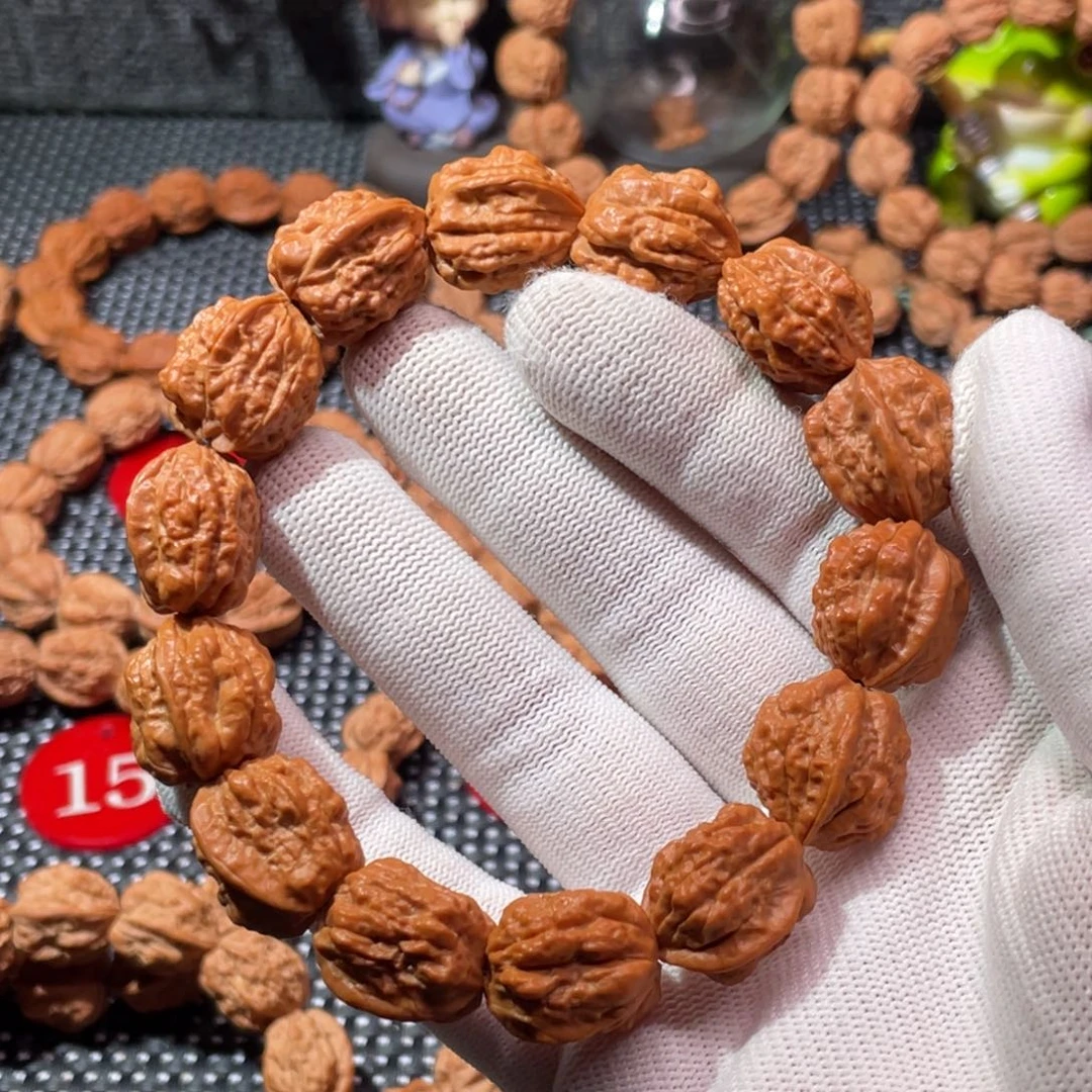 文玩核桃手串嵩山蛤蟆头打底款
