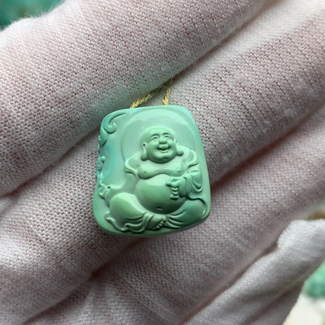 绿松石未镶嵌珠宝奇石16mm