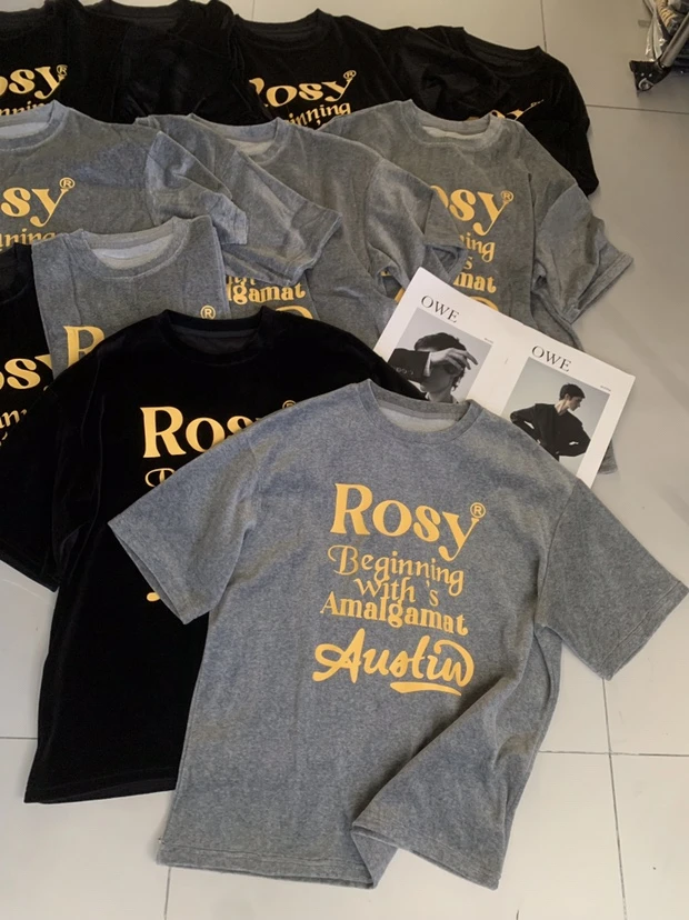 85302【PINGJIE】2025高货时尚宽松休闲潮流舒适百搭洋气短袖