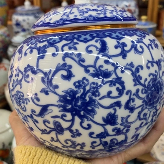 瓷片陶瓷密封罐茶叶罐