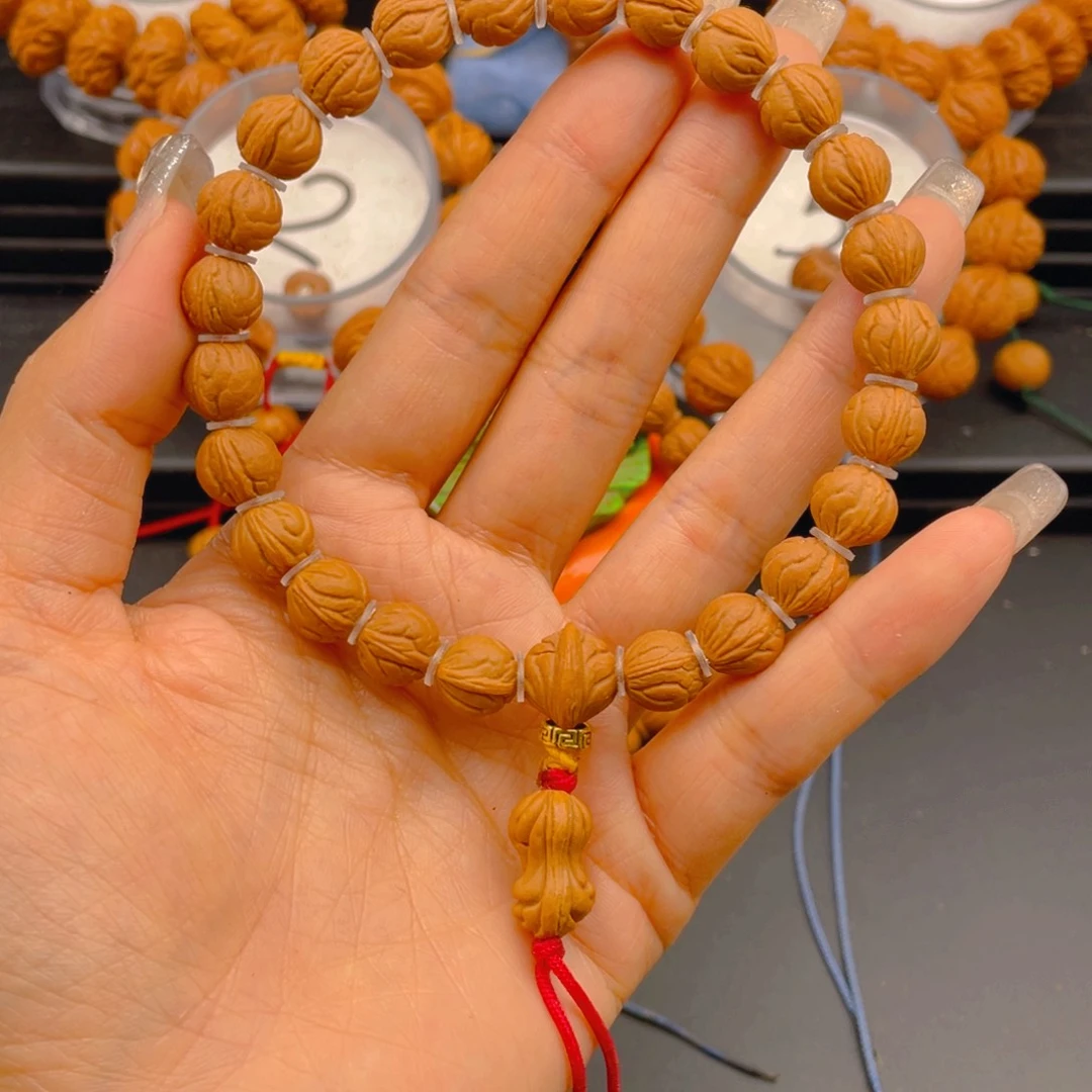 桃核手串春*起见快快乐乐健健康康7