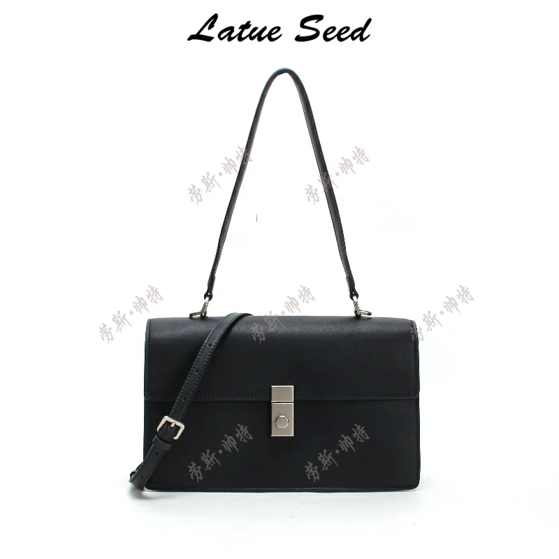 【A585-黑色】新品简约百搭时尚单肩轻便ins休闲女包21480