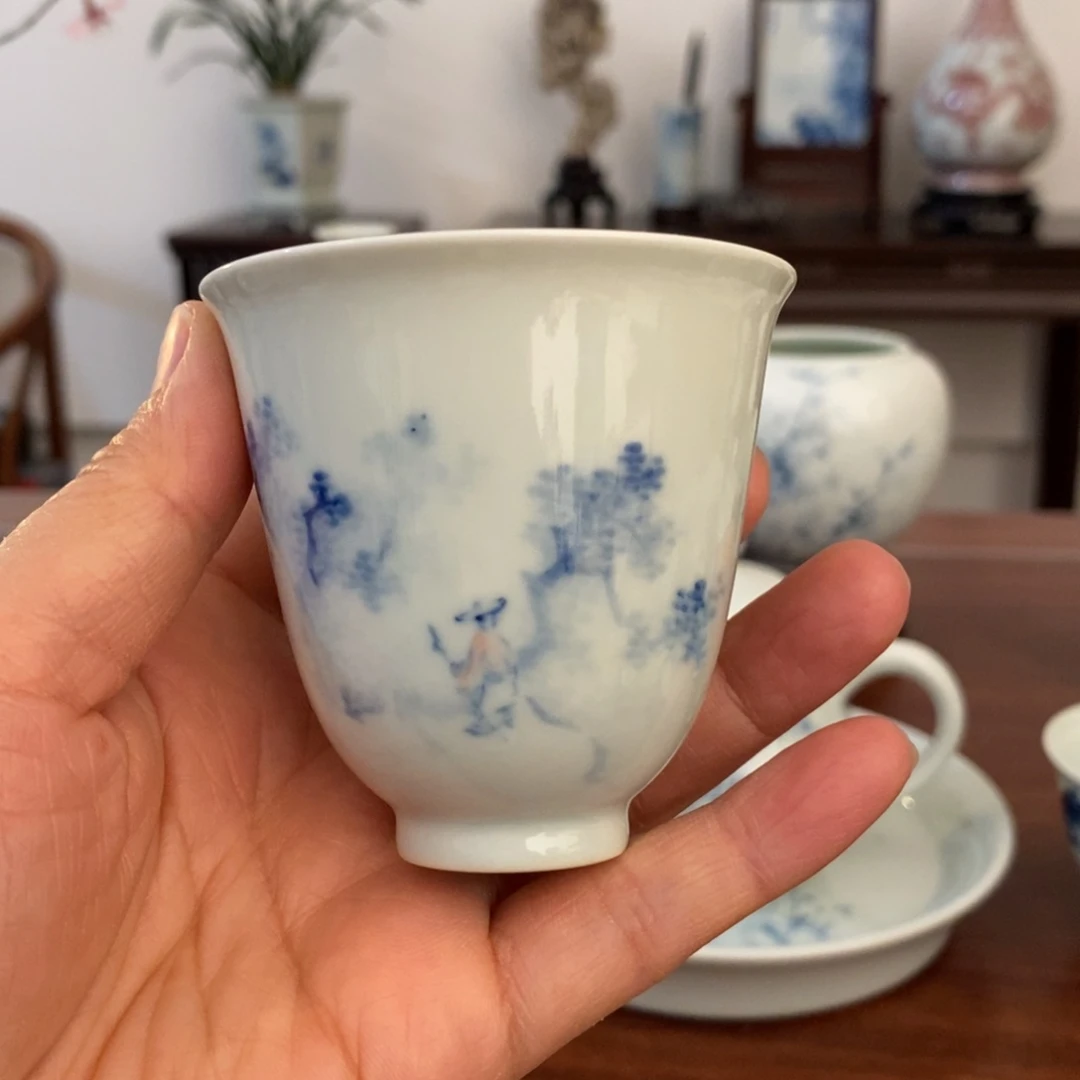 姆****锋景德镇陶瓷艺术茶器柴窑