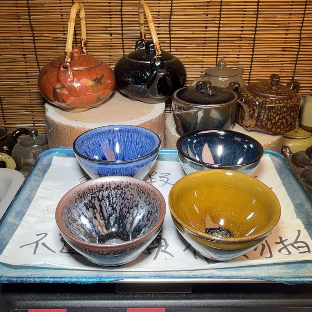 茶盏建窑建盏 微瑕作品