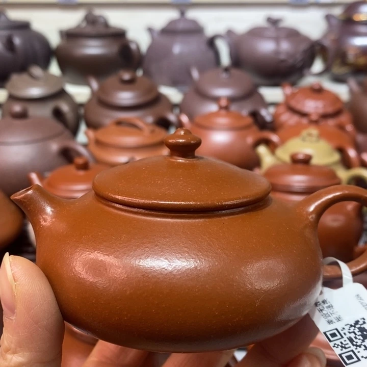 用***7紫砂茶壶微瑕处理一把