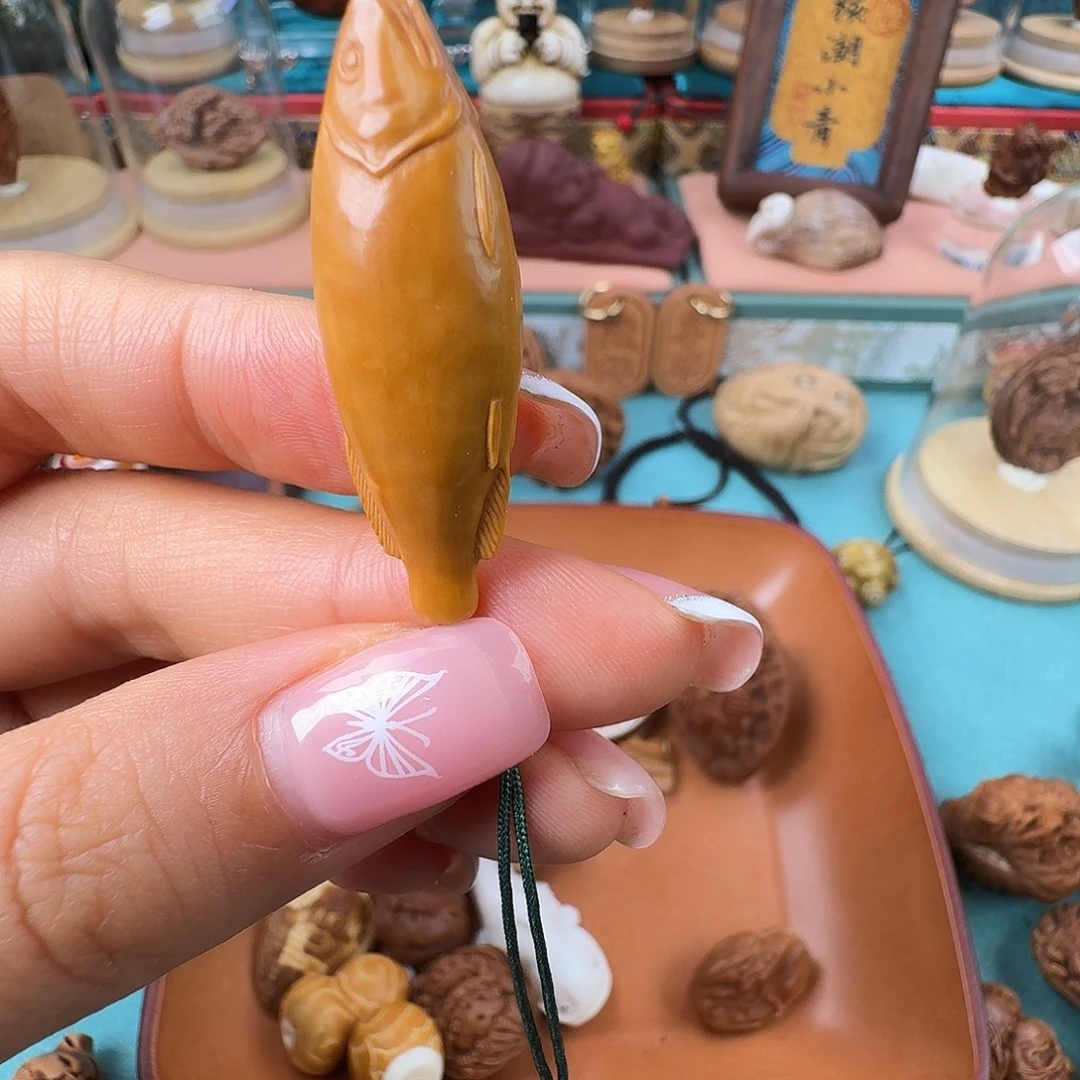 ༺***༻橄榄核手串/手链核潮核雕手工制作