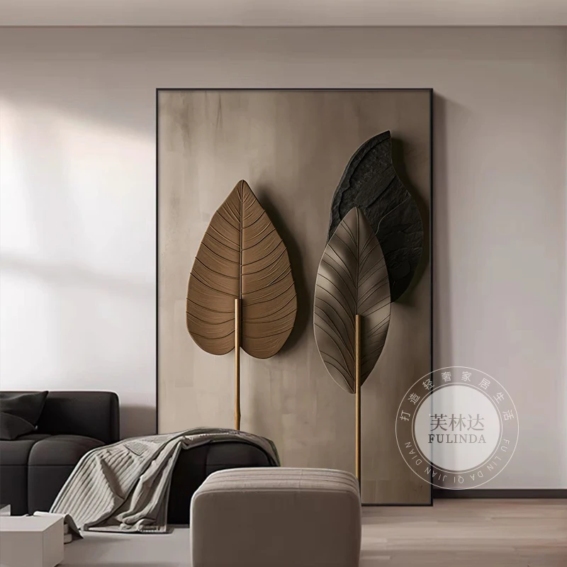 高档玄关装饰画轻奢家大业大现代简约客厅挂画沙发背景墙壁画