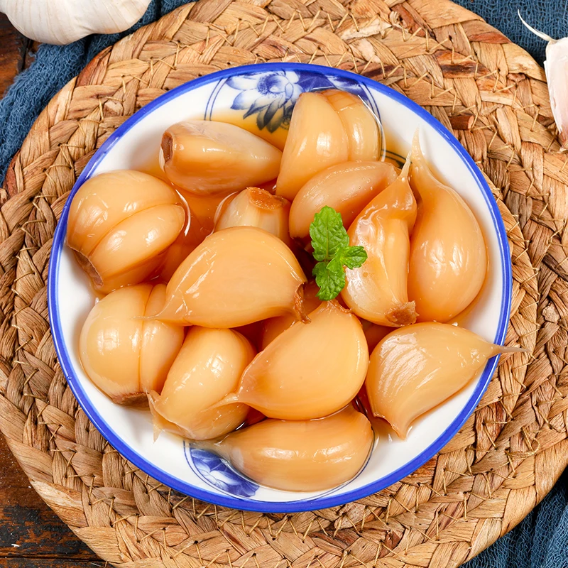 黄三嫂秘制公主总裁泡蒜糖醋蒜农家下饭菜小网红下饭菜咸菜