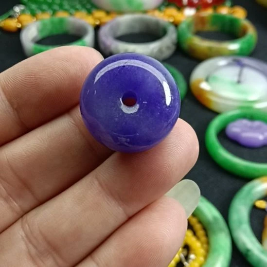 翡翠未镶嵌挂件翡翠