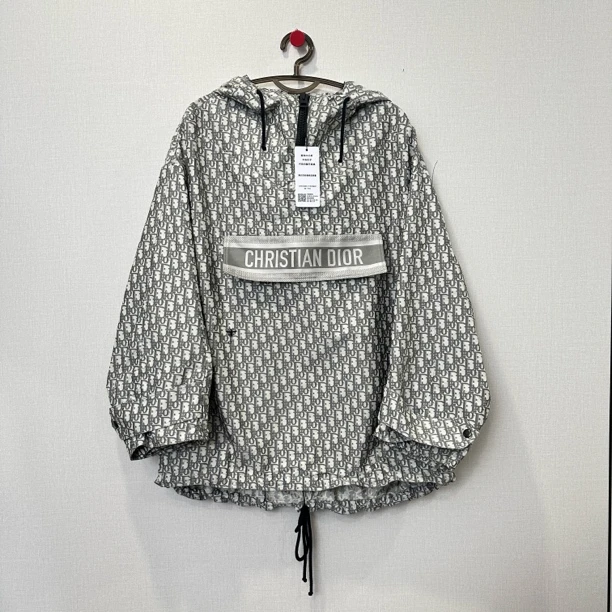 99新 DIOR/迪奥 满印套头帽衫/尺码XS/编号11732