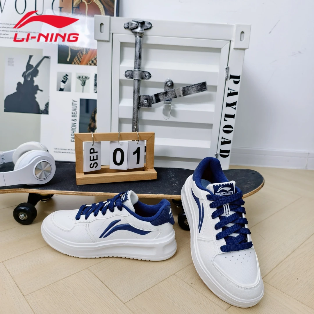 李宁元宵男鞋板鞋百搭休闲鞋鞋子2025新款正品男款轻便男士运动鞋