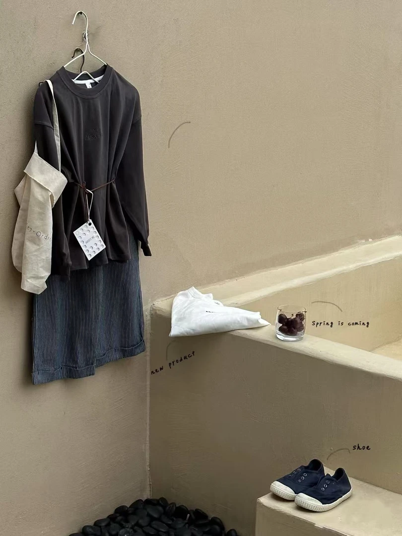 柚子童装~【灰色马甲】