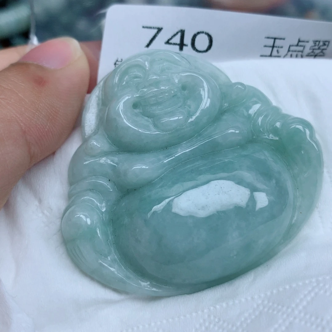 翡翠未镶嵌项链珠子珠