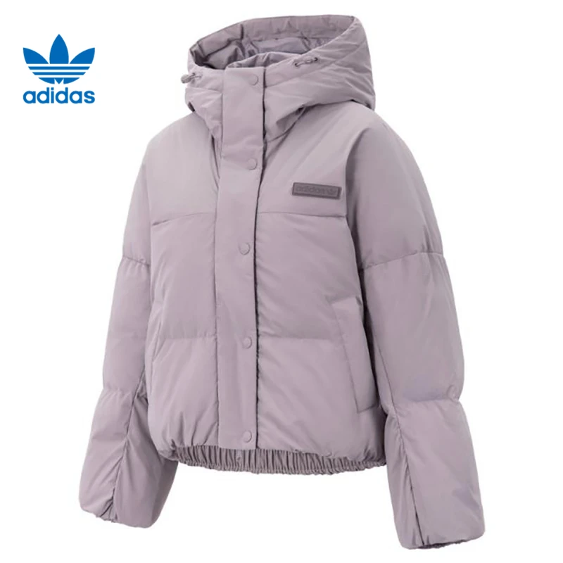 adidas阿迪达斯【大】三叶草女子运动休闲羽绒服JD3787