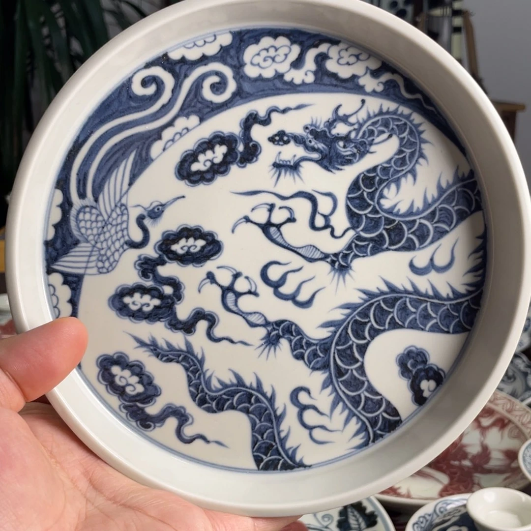 元青花龙凤呈祥壶承