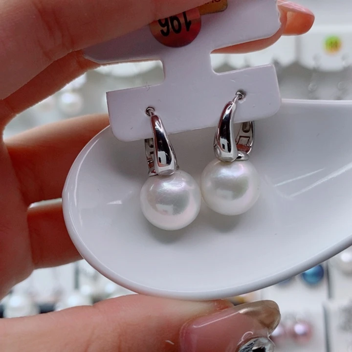未镶嵌淡水珍珠耳饰12➕
