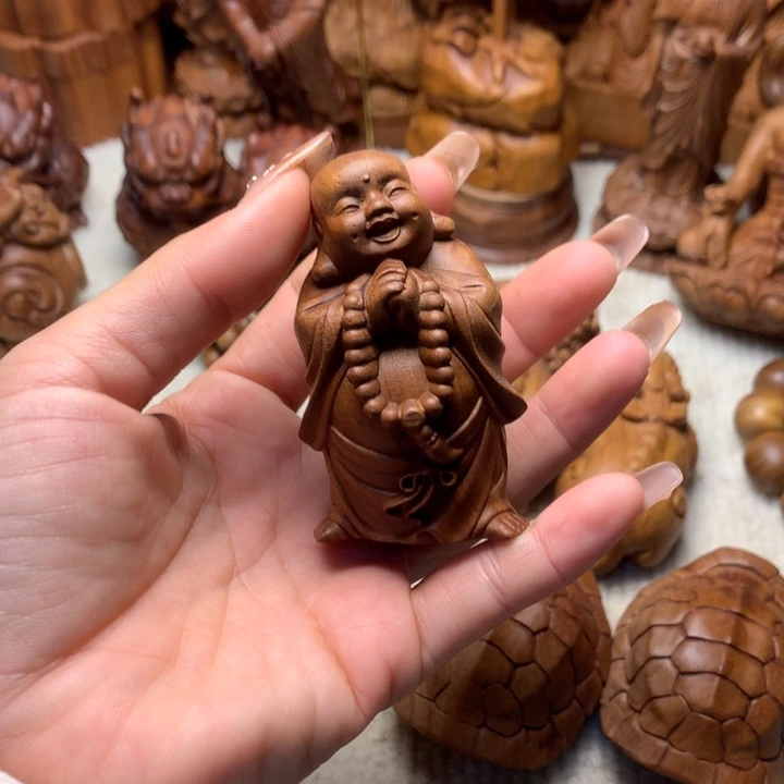 檀香木其他老山檀香手把件