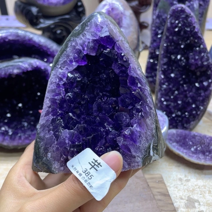 未镶嵌珠宝半成品紫晶