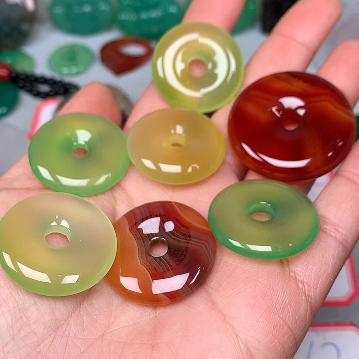 6***3玛瑙/玉髓未镶嵌颈饰