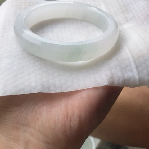 重***。未镶嵌手镯石英质玉（金丝玉）加工定制