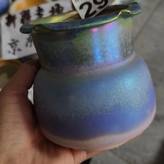 景德镇手工高温陶瓷：内8.5口高11