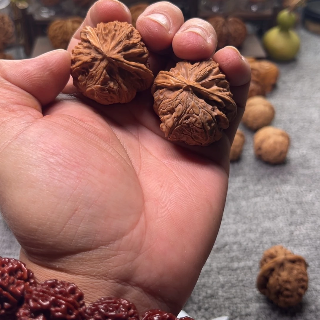 把件文玩核桃宫灯蛇马虎对修了