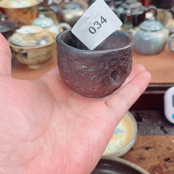 沁庐柴窑古法柴烧全手工茶具