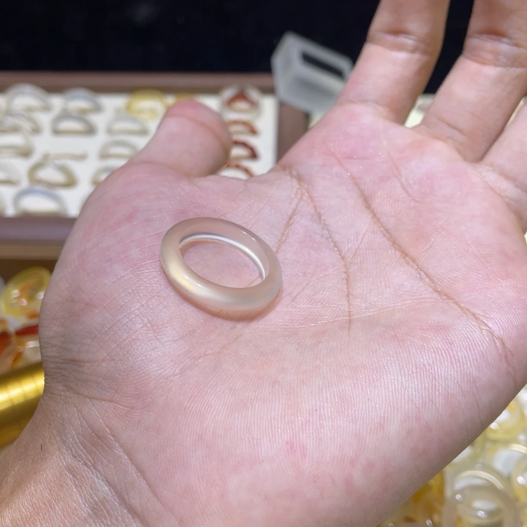 玛瑙/玉髓合金戒指55号港19