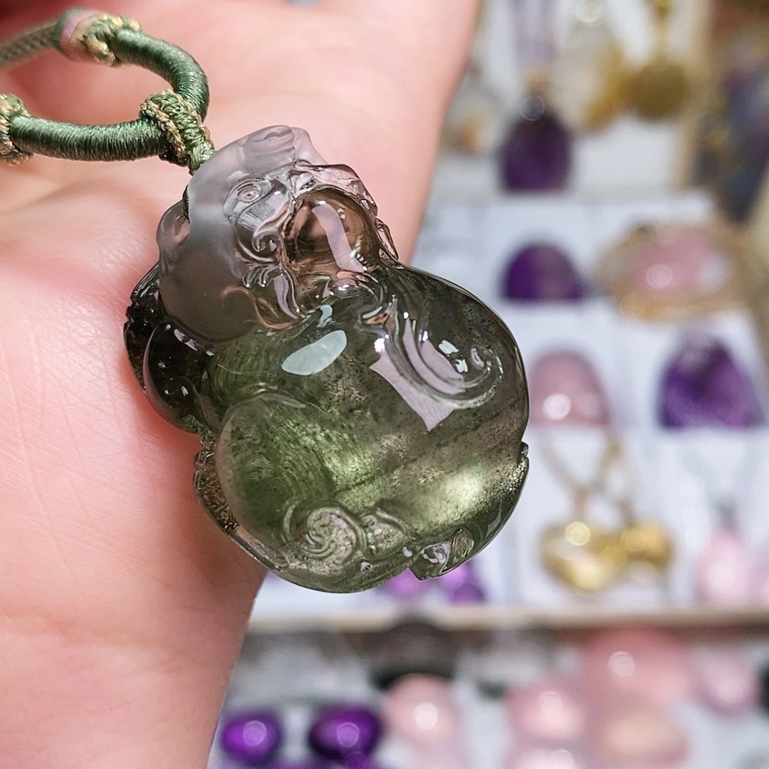 水晶未镶嵌吊坠(赠链)