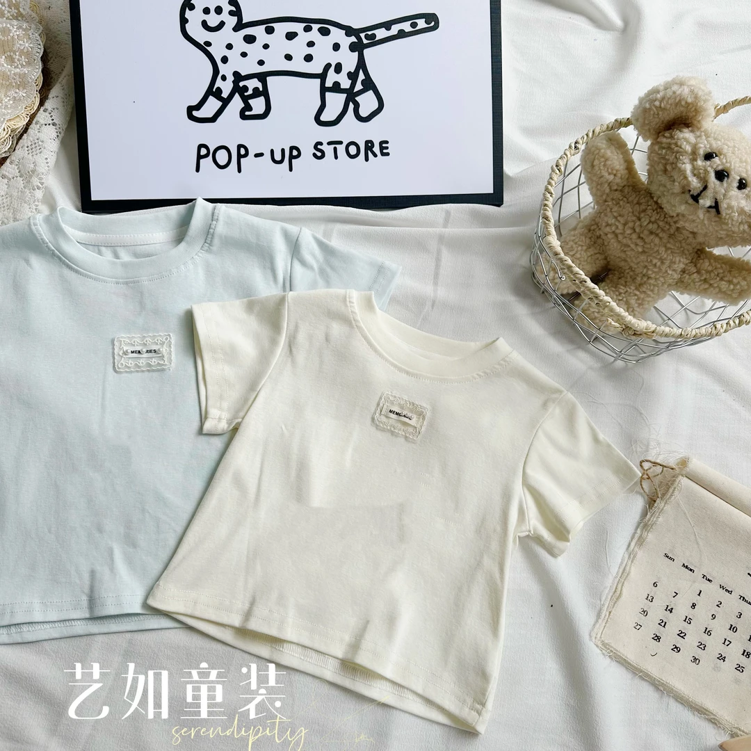 番茄家*【轻松酷感】夏季上新极简风时尚T恤D-W540