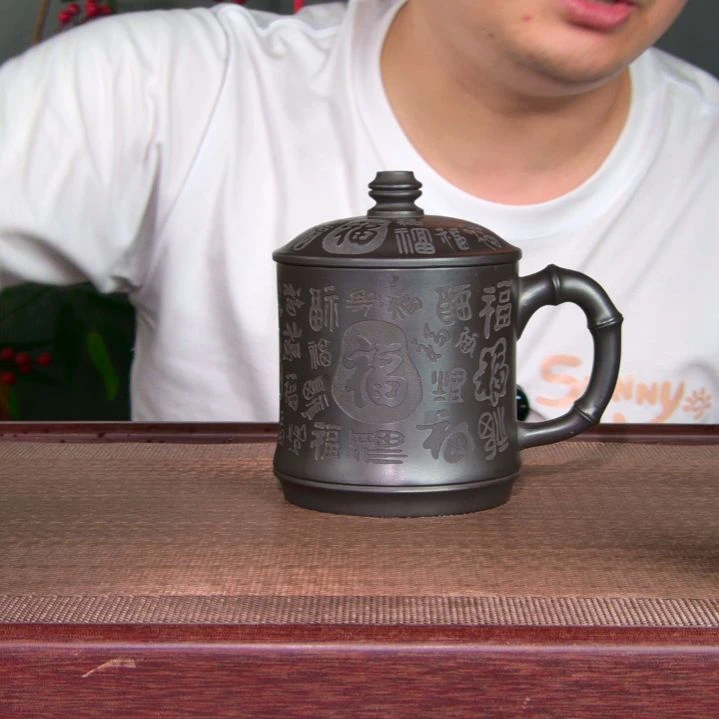 茶杯紫砂高货放漏