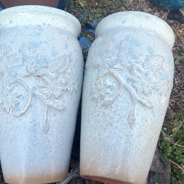 红陶口16高28瑕疵