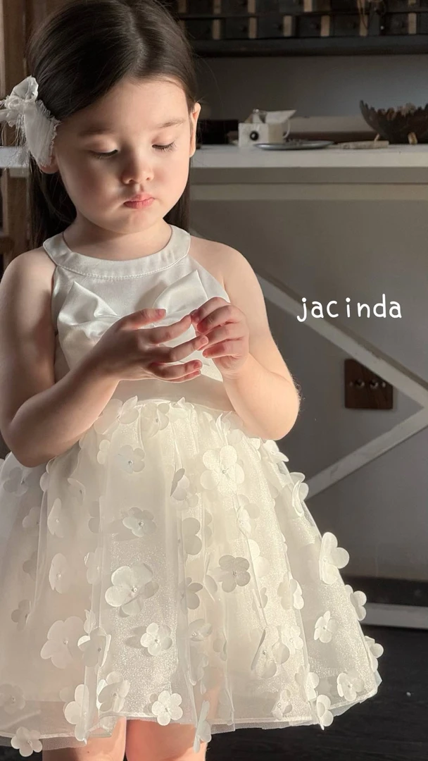 2025女宝Jacinda花朵连衣裙