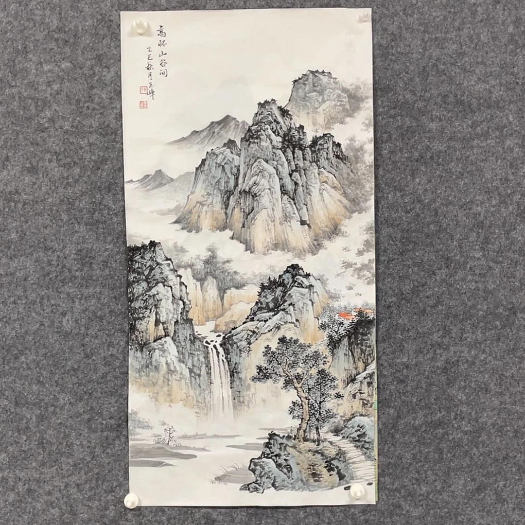 国画三尺画芯 孤品捡漏