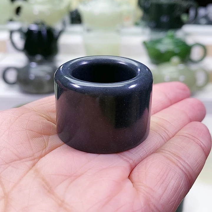 未镶嵌和田玉挂件扳指圈号22