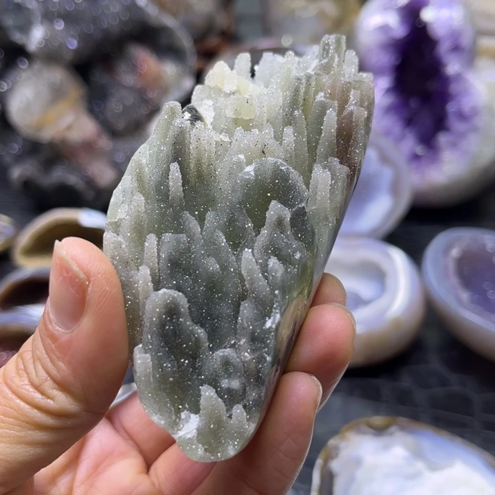 水晶珠宝半成品未镶嵌