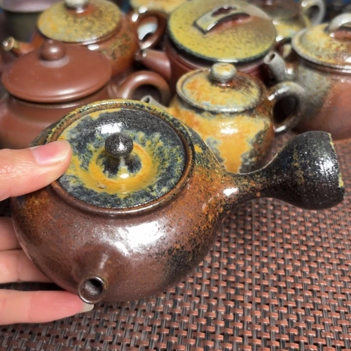 茶杯紫砂养彩侧把260 C