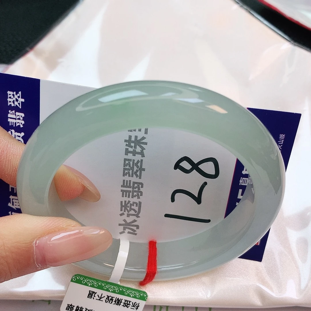 翡翠手镯未镶嵌缅甸天然a货翡翠