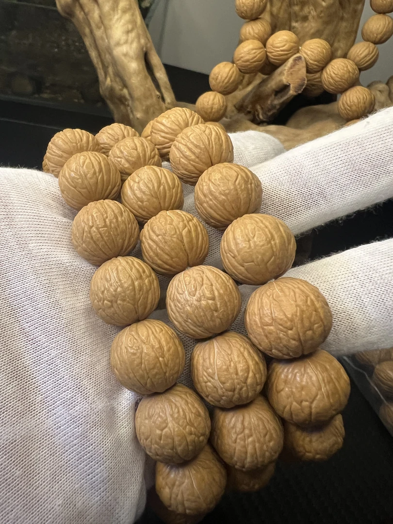 猴头核桃原皮手串 凤羽1.5