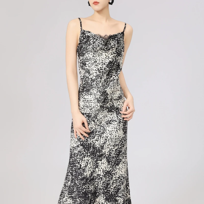 AMASS/阿玛施春夏新款桑蚕丝打底衣舒适透气休闲吊带上衣 530041